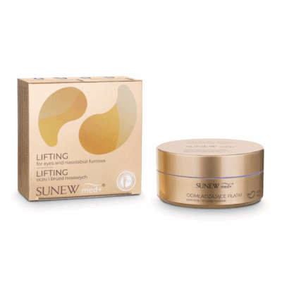 SUNEW Med+: ODMŁADZAJĄCE PŁATKI POD OCZY I BRUZDY NOSOWE