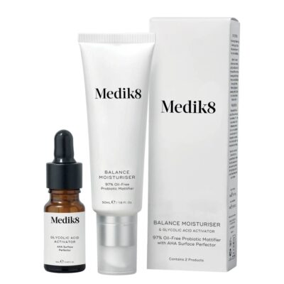 Medik8: Balance Moisturiser with Glycolic Acid Activator