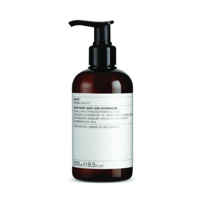 EVOLVE ORGANIC BEAUTY: SUPER BERRY BATH AND SHOWER OIL