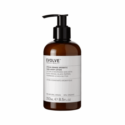 EVOLVE ORGANIC BEAUTY: AFRICAN ORANGE AROMATIC LOTION