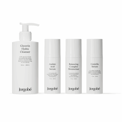 JORGOBE: ZESTAW REDUKUJĄCY ZACZERWIENIENIA I KOJĄCY SKÓRĘ