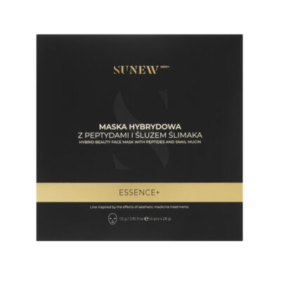 SUNEW Med+: Maska Essence+ ze śluzem ślimaka i peptydami