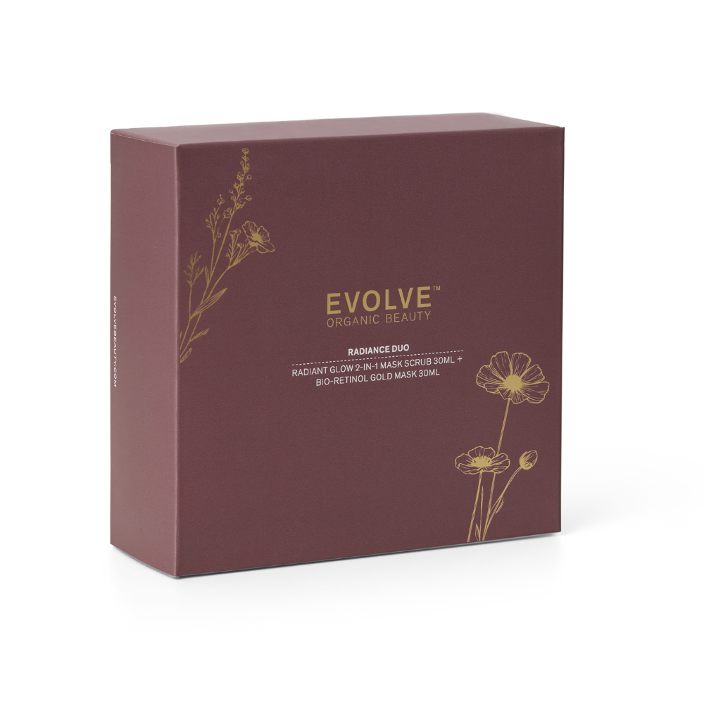EVOLVE ORGANIC BEAUTY: RADIANCE DUO (ZESTAW)
