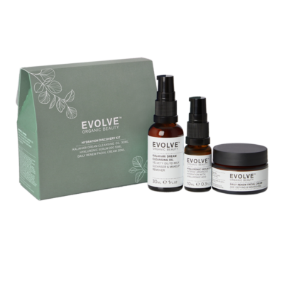 EVOLVE ORGANIC BEAUTY: HYDRATION DISCOVERY SET (ZESTAW)